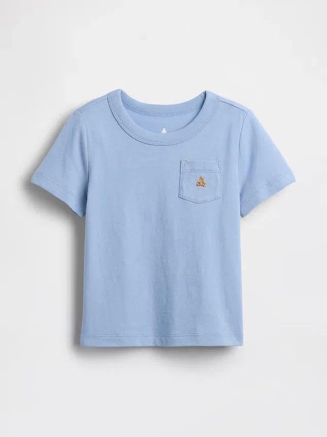 Mix & Match-T-shirt med ficka för Baby & Småbarn