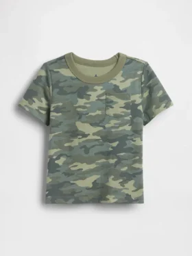 Mix & Match-T-shirt med ficka för Baby & Småbarn