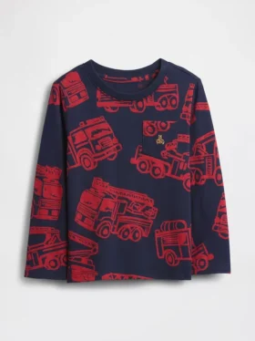 Mix & Match-T-shirt med ficka för Baby & Småbarn