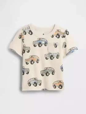 Mix & Match-T-shirt med ficka för Baby & Småbarn