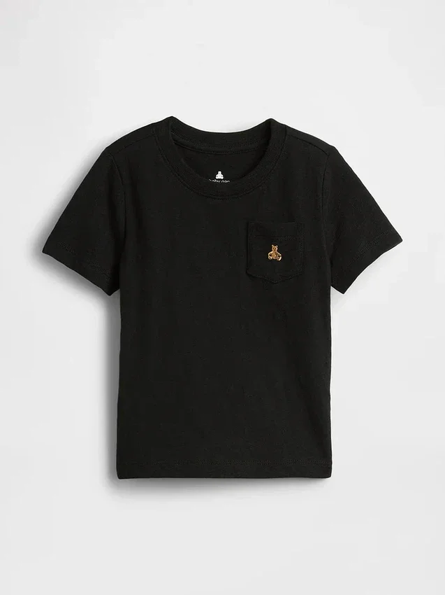 Mix & Match-T-shirt med ficka för Baby & Småbarn