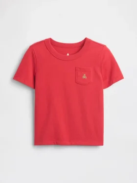 Mix & Match-T-shirt med ficka för Baby & Småbarn