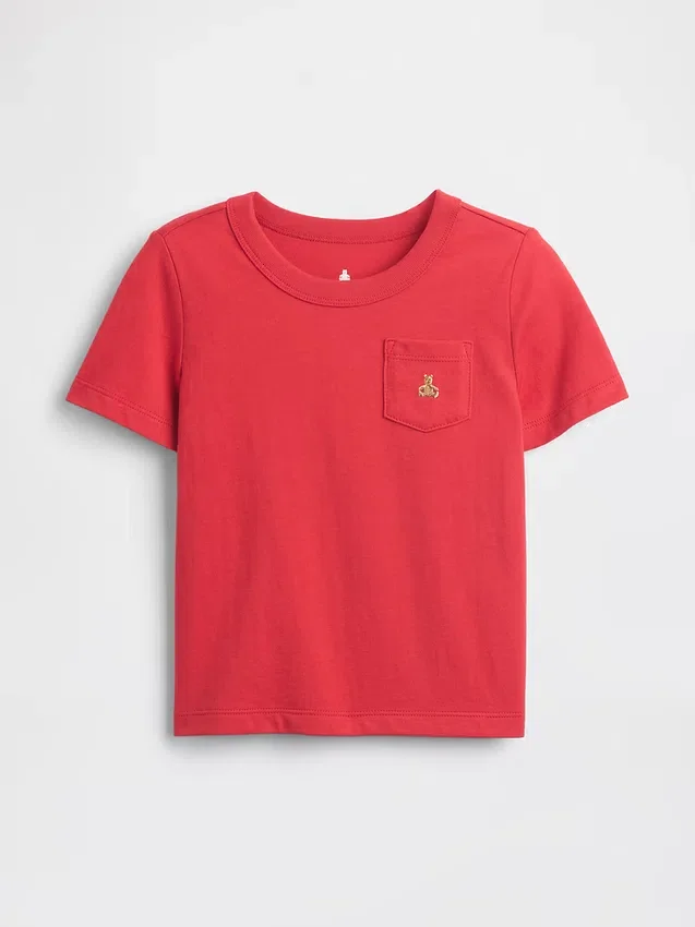 Mix & Match-T-shirt med ficka för Baby & Småbarn
