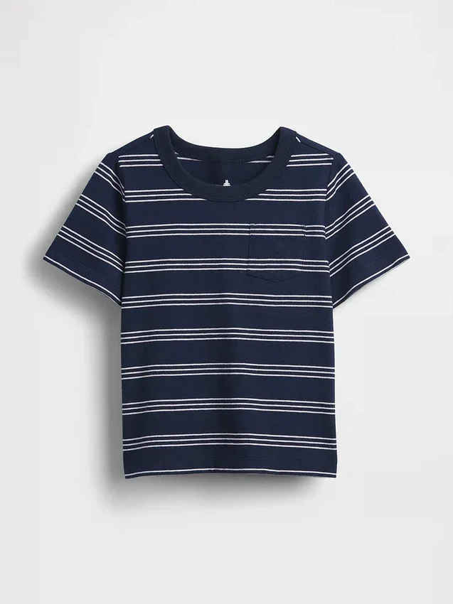 Mix & Match-T-shirt med ficka för Baby & Småbarn