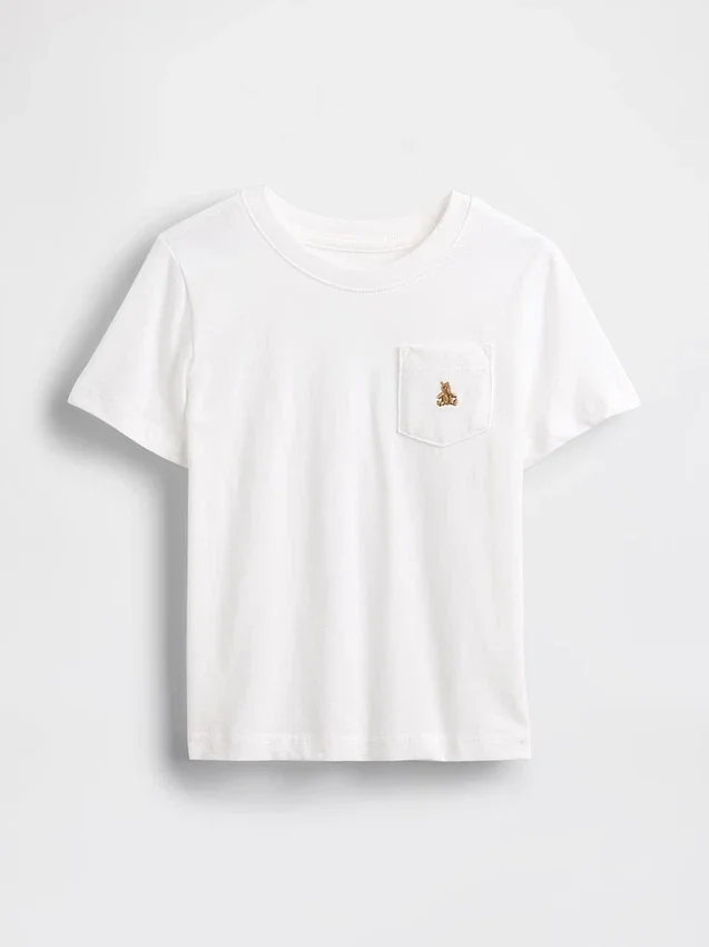 Mix & Match-T-shirt med ficka för Baby & Småbarn