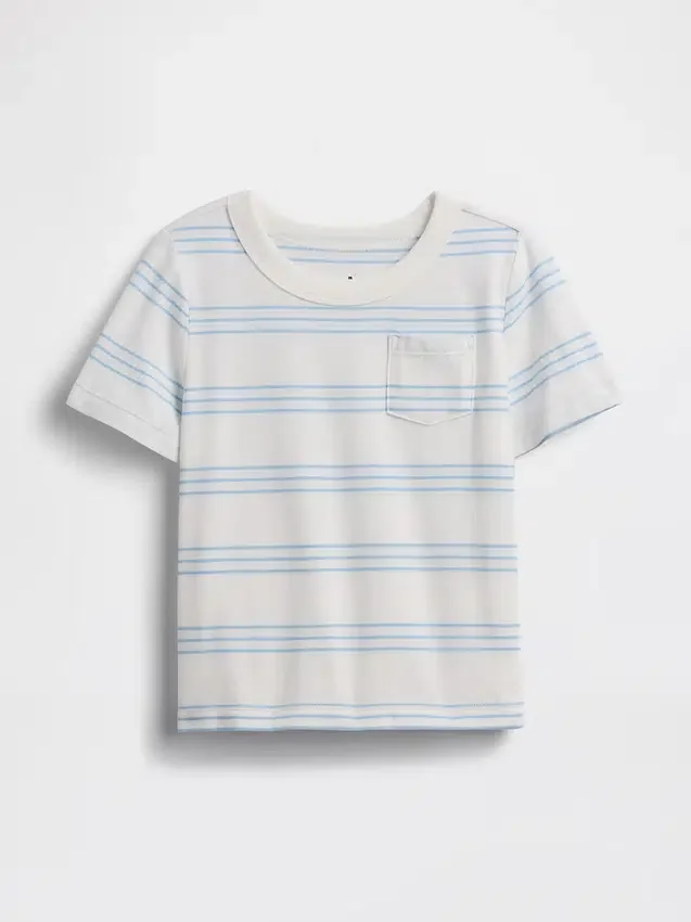 Mix & Match-T-shirt med ficka för Baby & Småbarn