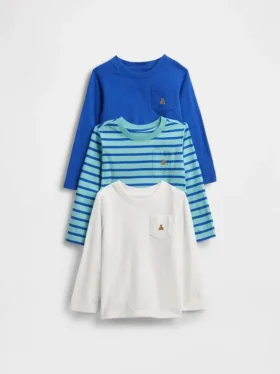 Mix & Match-T-shirt med ficka för Baby & Småbarn