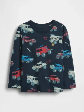 Mix & Match-T-shirt med ficka för Baby & Småbarn
