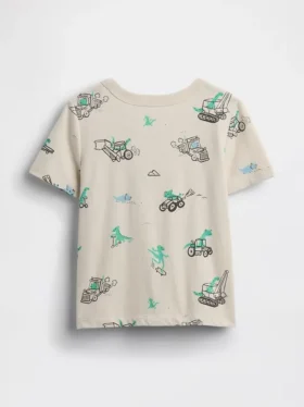 Mix & Match-T-shirt med ficka för Baby & Småbarn