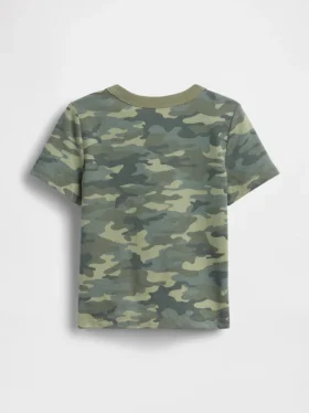 Mix & Match-T-shirt med ficka för Baby & Småbarn