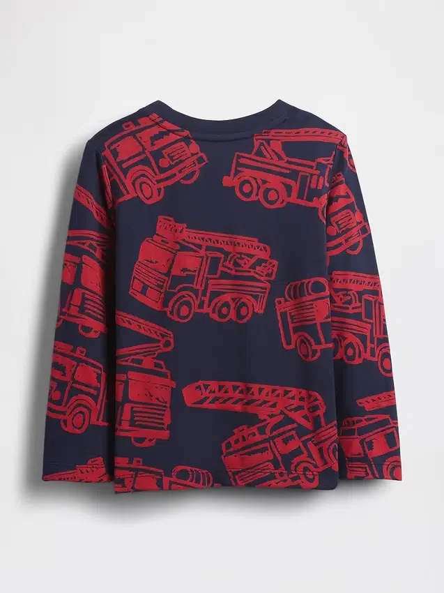 Mix & Match-T-shirt med ficka för Baby & Småbarn