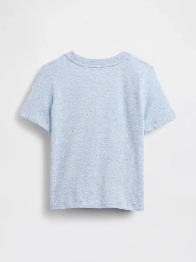 Mix & Match-T-shirt med ficka för Baby & Småbarn