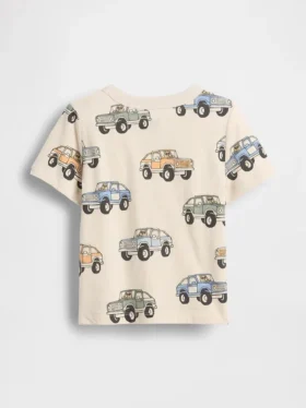 Mix & Match-T-shirt med ficka för Baby & Småbarn