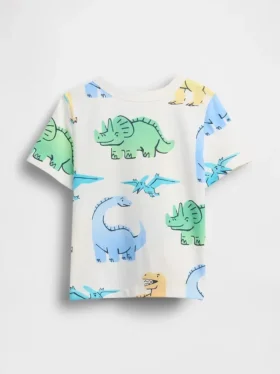 Mix & Match-T-shirt med ficka för Baby & Småbarn