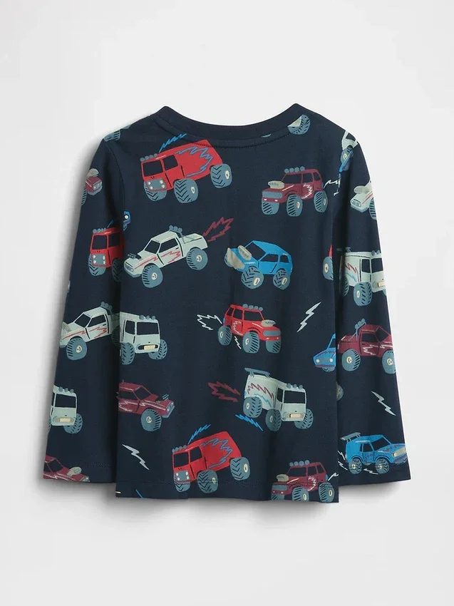 Mix & Match-T-shirt med ficka för Baby & Småbarn