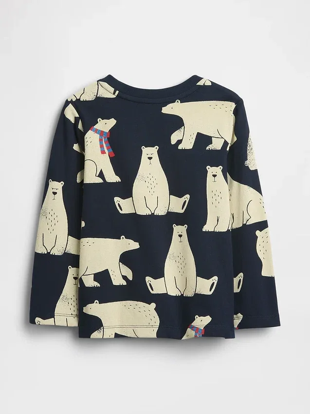 Mix & Match-T-shirt med ficka för Baby & Småbarn