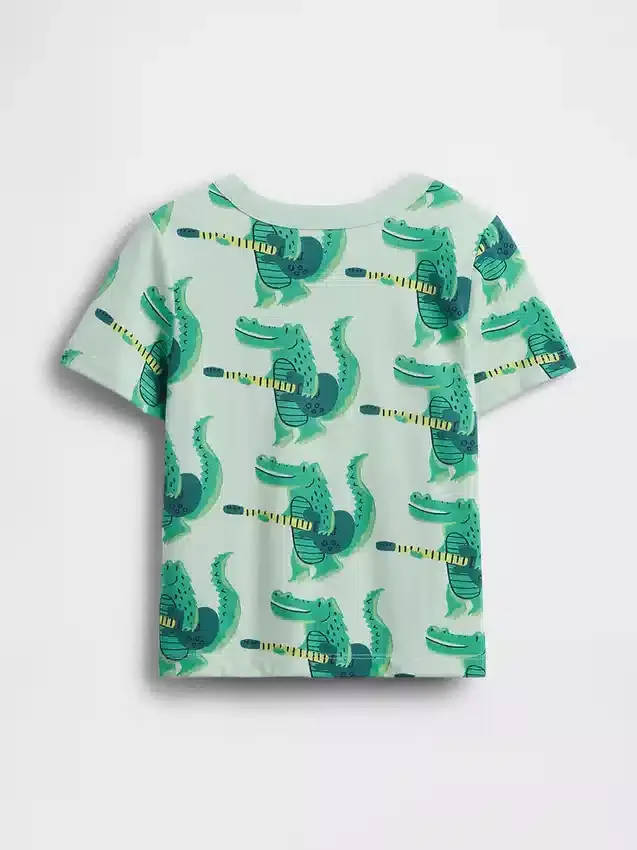 Mix & Match-T-shirt med ficka för Baby & Småbarn