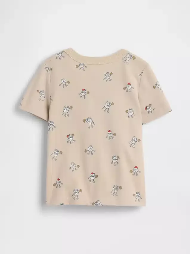 Mix & Match-T-shirt med ficka för Baby & Småbarn