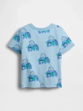 Mix & Match-T-shirt med ficka för Baby & Småbarn