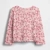 Mix & Match-T-shirt med neddragna axlar för Baby & Småbarn