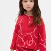 Mix & Match-T-shirt med neddragna axlar för Baby & Småbarn