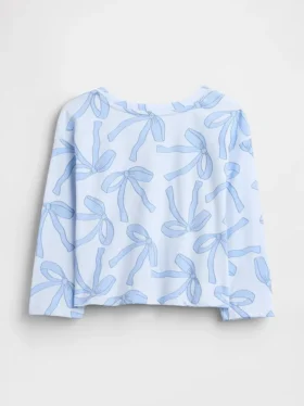 Mix & Match-T-shirt med neddragna axlar för Baby & Småbarn