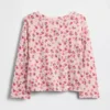 Mix & Match-T-shirt med neddragna axlar för Baby & Småbarn