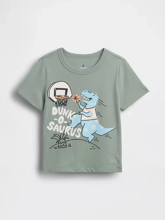 Mix & Match-T-shirt med tryck för Baby & Småbarn