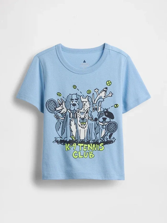 Mix & Match-T-shirt med tryck för Baby & Småbarn