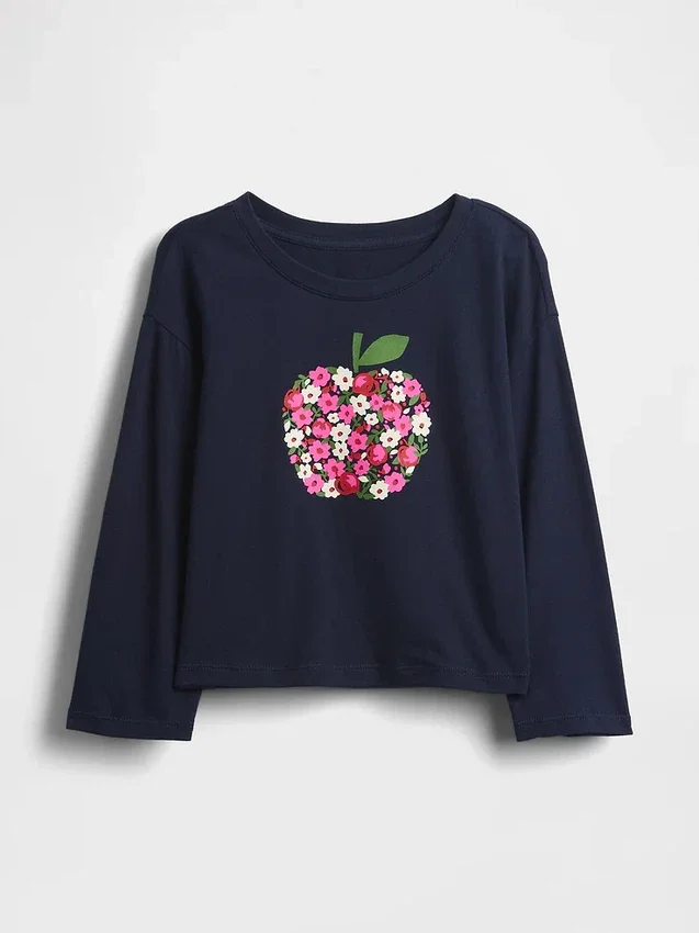 Mix & Match-T-shirt med tryck för Baby & Småbarn