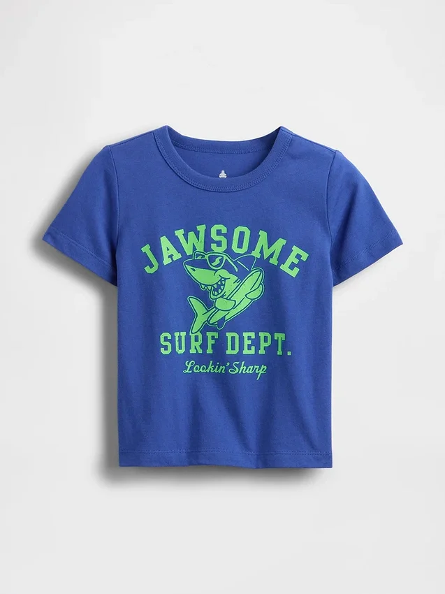 Mix & Match-T-shirt med tryck för Baby & Småbarn