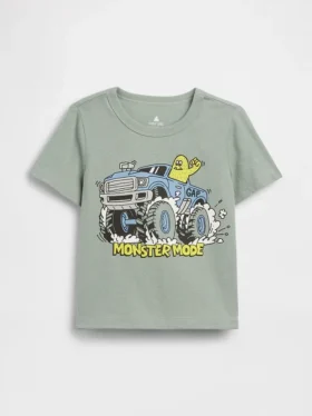 Mix & Match-T-shirt med tryck för Baby & Småbarn