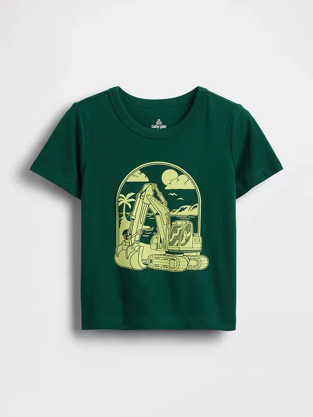 Mix & Match-T-shirt med tryck för Baby & Småbarn