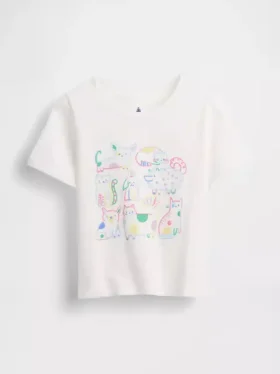 Mix & Match-T-shirt med tryck för Baby & Småbarn
