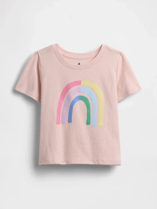Mix & Match-T-shirt med tryck för Baby & Småbarn