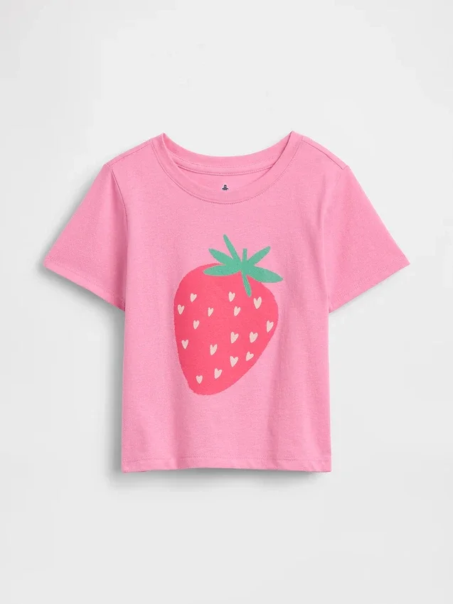 Mix & Match-T-shirt med tryck för Baby & Småbarn