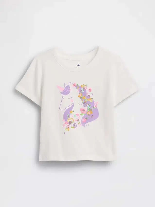 Mix & Match-T-shirt med tryck för Baby & Småbarn