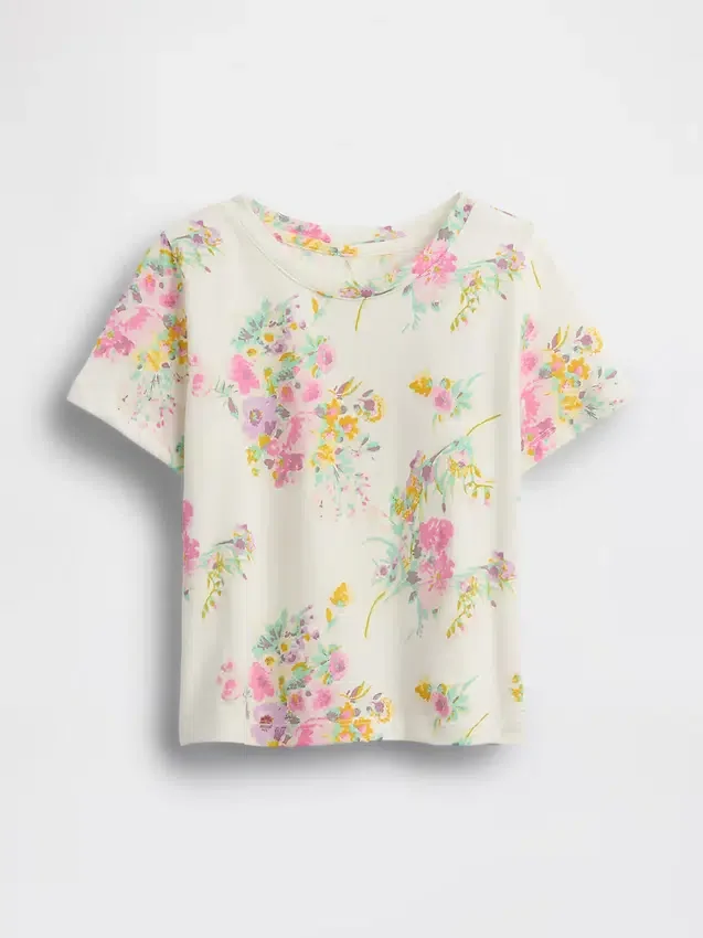 Mix & Match-T-shirt med tryck för Baby & Småbarn