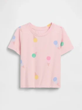 Mix & Match-T-shirt med tryck för Baby & Småbarn