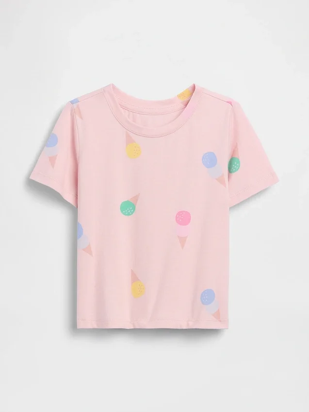 Mix & Match-T-shirt med tryck för Baby & Småbarn