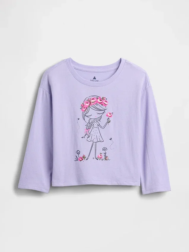 Mix & Match-T-shirt med tryck för Baby & Småbarn