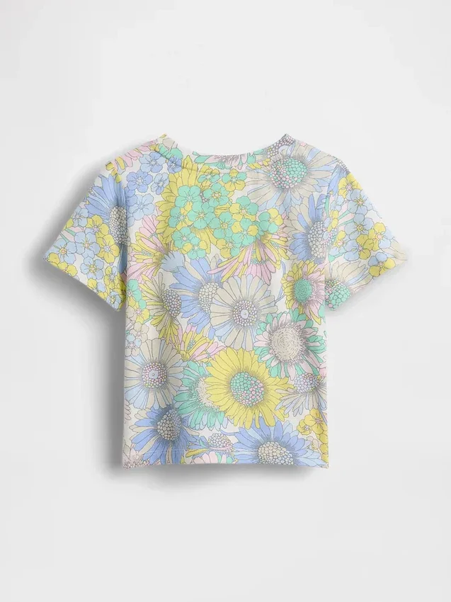 Mix & Match-T-shirt med tryck för Baby & Småbarn