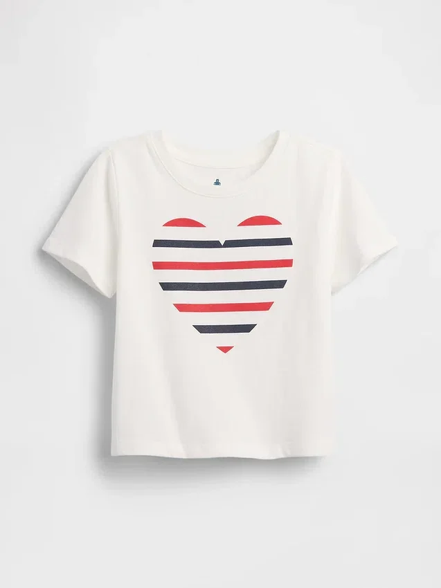 Mix & Match-T-shirt med tryck för Baby & Småbarn