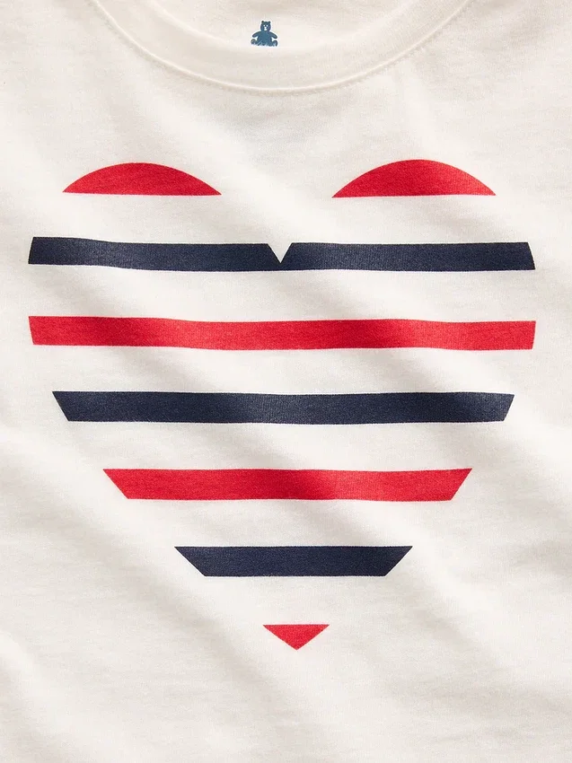 Mix & Match-T-shirt med tryck för Baby & Småbarn