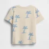 Mix & match-T-shirt med tryck och ficka för Baby & Småbarn
