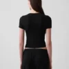 Mjuk pyjamas-T-shirt i modalribb