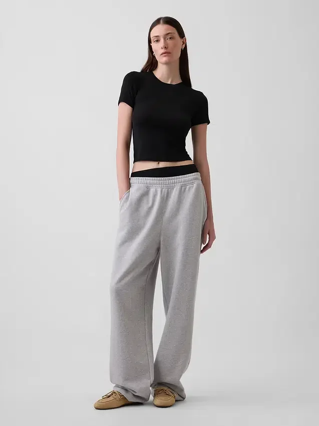 Mjuk pyjamas-T-shirt i modalribb