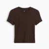 Mjuk pyjamas-T-shirt i modalribb