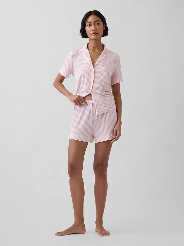 Mjukaste pyjamas Shorts i modal