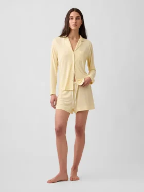 Mjukaste pyjamas Shorts i modal
